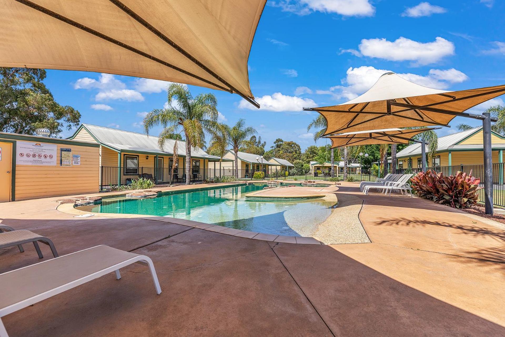 Murray River Resort Moama Exteriör bild