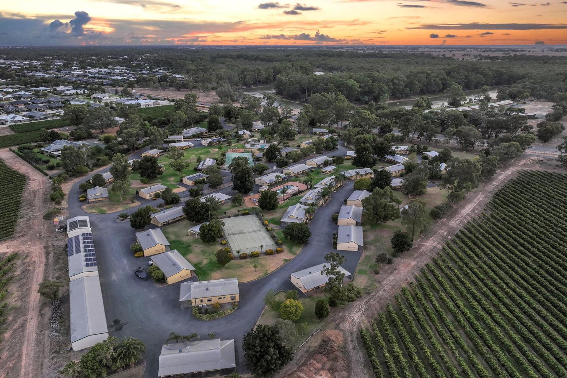 Murray River Resort Moama Exteriör bild